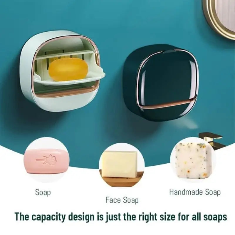 Wall-Mounted Soap Holder
