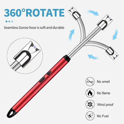 Metal Body Multipurpose Rechargeable Electric Lighter