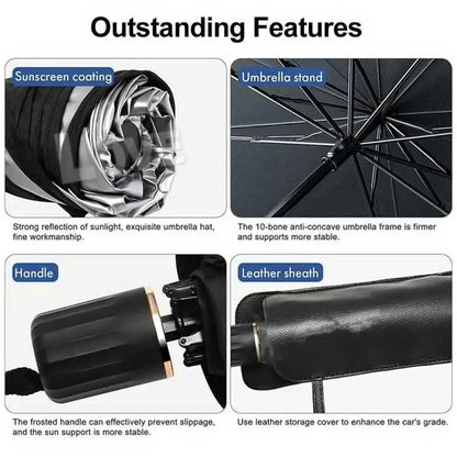 Car Windshield Sunshade Umbrella Foldable