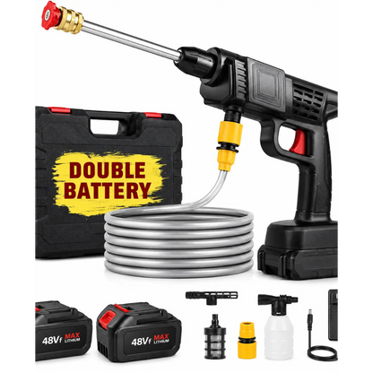 Wireless Car Washer Gun (Double Battery Included)