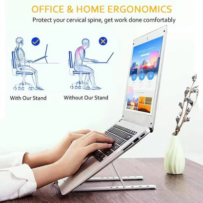 Adjustable Aluminum Laptop Stand