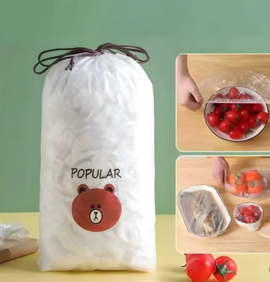 Disposable Plastic Food Wrap 300Pcs (Free Delivery)