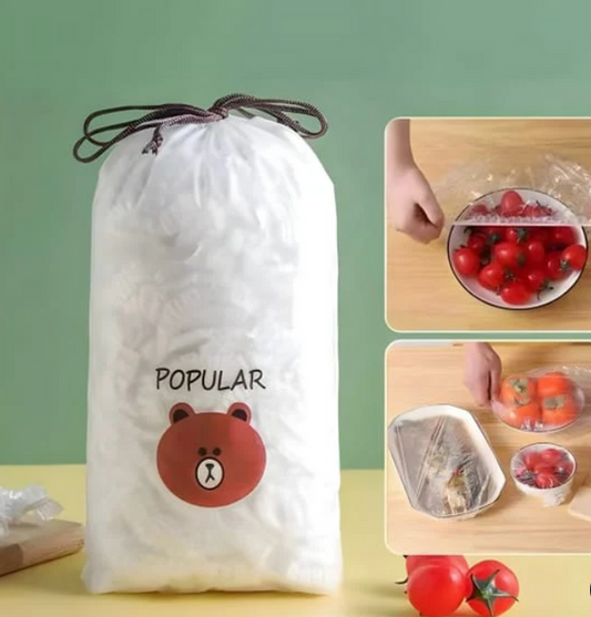 Disposable Plastic Food Wrap 300Pcs (Free Delivery)