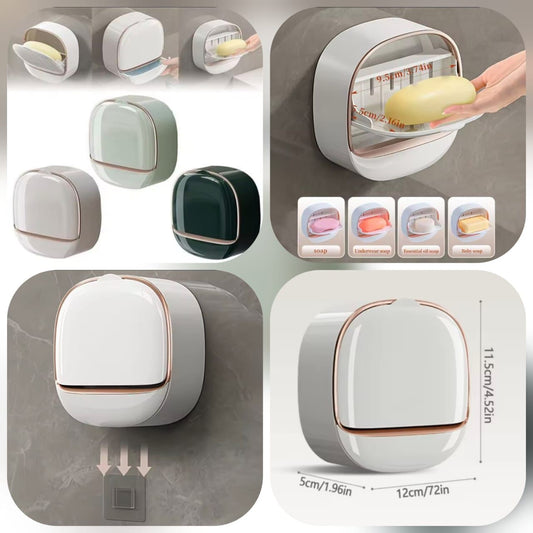 Wall-Mounted Soap Holder